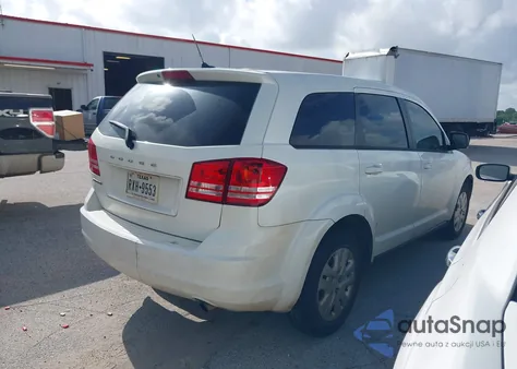 2014 Dodge Journey American Value Pkg z USA, uszkodzony, nr VIN 3C4PDCAB8ET278076